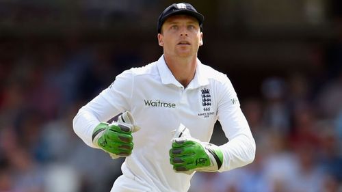 Jos Buttler in action for England