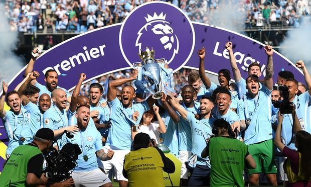 Manchester City were coronated as the champions today