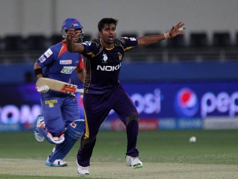 Kumar in action for KKR