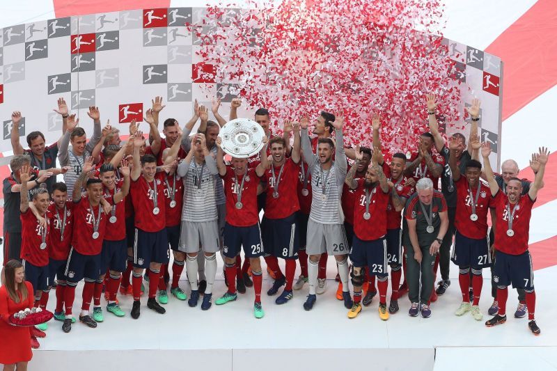 Bundesliga 2017/18 champions, Bayern Munich