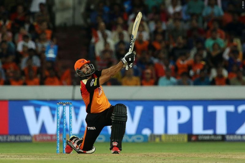 Yusuf Pathan made full use of his chance and scored a blistering unbeaten 27.