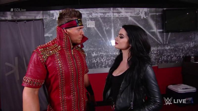 Paige wouldn't allow Miz to back out of the match