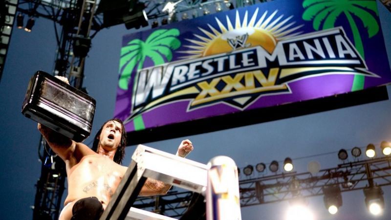 CM Punk won the Money in the Bank Match at WrestleMania XXIV