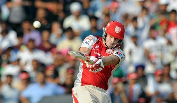 Kings XI Punjab batsman David Miller pla