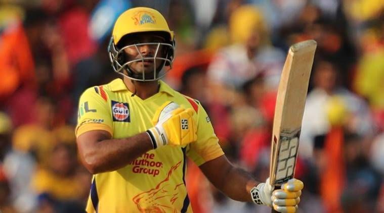 Rayudu enjoyed his best IPL this year with CSK.