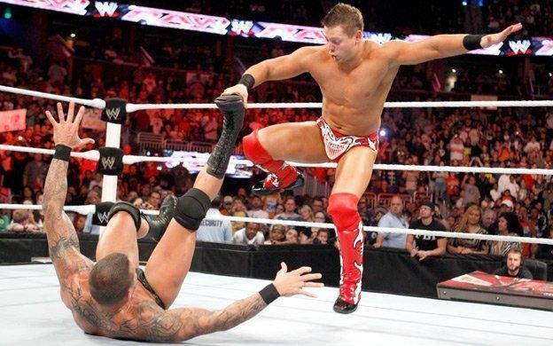 The Miz cashed in his Money in the Bank contract on Randy Orton