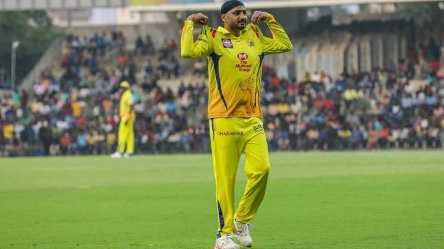 Image result for harbhajan  csk