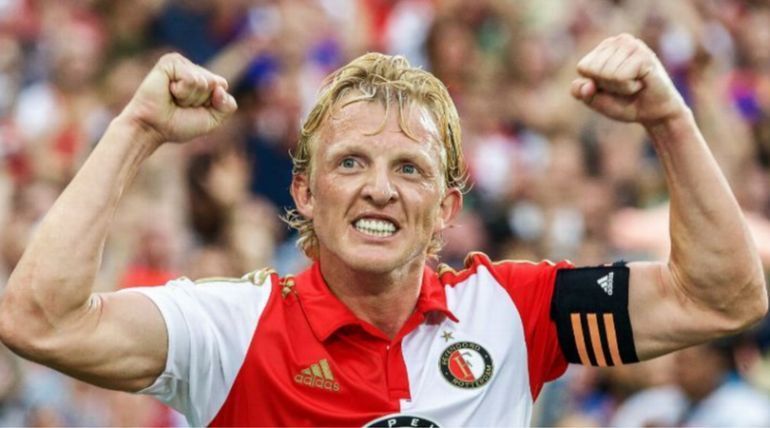 Kuyt captained his boyhood side to their first league title since 1999.