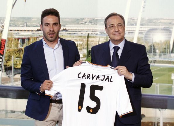 Daniel Carvajal New Real Madrid Signing Press Conference