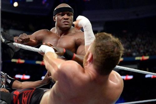 Bobby Lashley doesn't take too kindly when people such as Sami Zayn launch personal attacks on his family