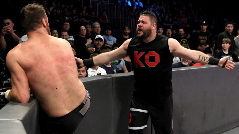 Kevin Owens and Sami Zayn have tensions building between them