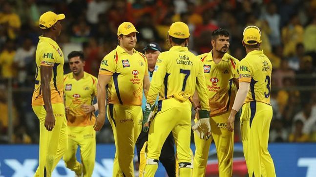 The 2018 IPL winners- CSK