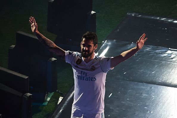 Real Madrid Celebrate After Victory In The Champions League Final Against Liverpool