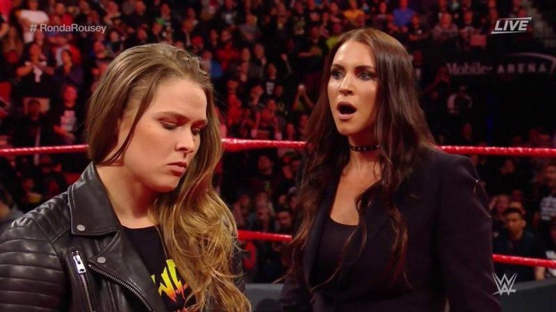 Stephanie McMahon, Ronda Rousey,