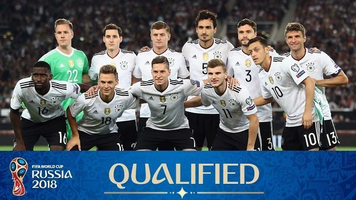 The German team bullied their way in the World Cup Qualifiers