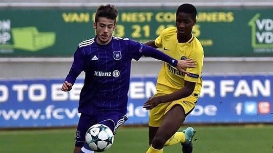 Sissako in action for PSG under-19s earlier this season