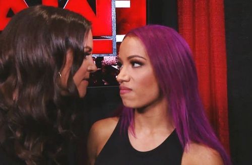 Sasha Banks (Right) is widely regarded as one of WWE's top Superstars today