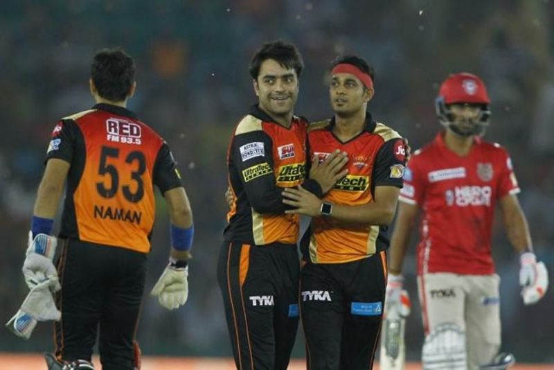 Rashid Khan and Siddarth Kaul