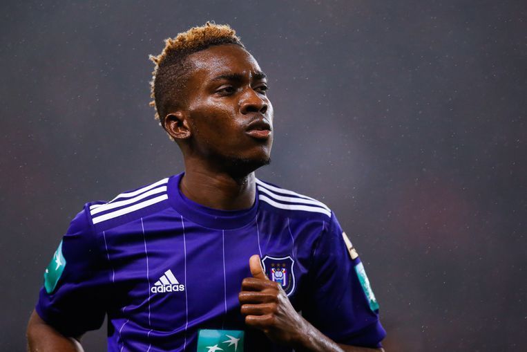 Everton&#039;s Henry Onyekuru who was on-loan at Anderlecht last season could lead the line for his country
