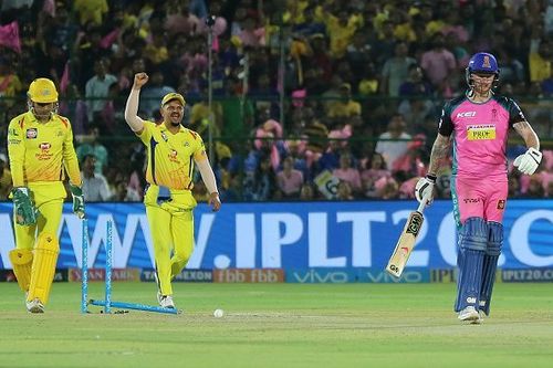 Rajasthan Royals v Chennai Super Kings - IPL T20