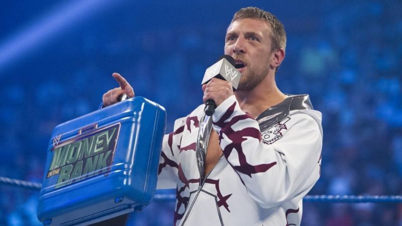 Daniel Bryan holding the briefcase