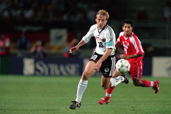 Jurgen Klinsmann Germany 1998 World Cup