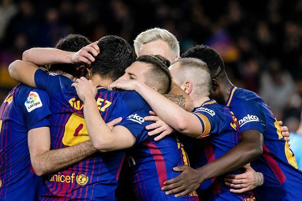 Copa Del Rey 2017-18 - FC Barcelona vs Valencia CF