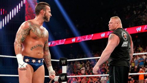 Brock Lesnar is closing in on CM Punk's record 