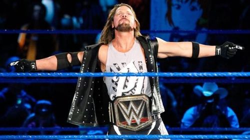 WWE Champion AJ Styles 