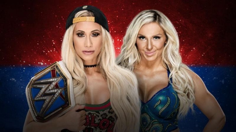 Carmella vs. Charlotte Backlash