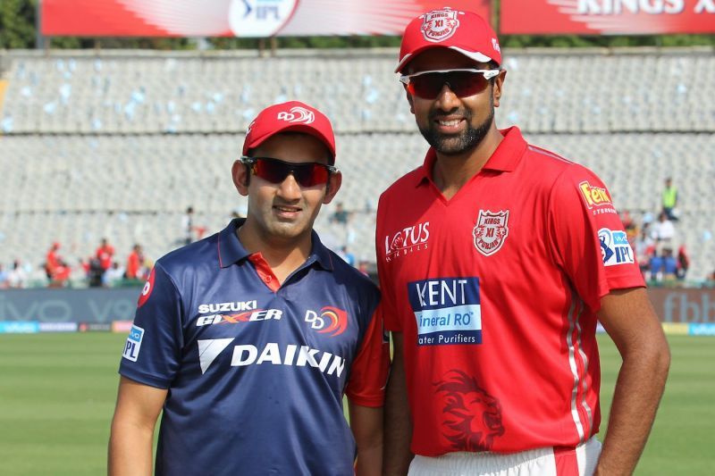 Ravi Ashwin with Gautam Gambhir