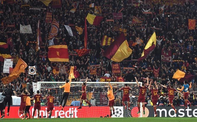 AS Roma are a different beast at home