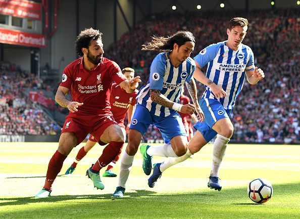 Brighton&#039;s defenders had a nightmare in dealing with Liverpool&#039;s attackers