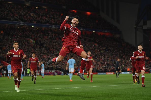 Liverpool v Manchester City - UEFA Champions League Quarter Final Leg One