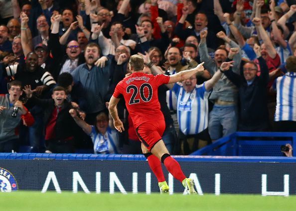 Depoitre took the opportunity with much aplomb and opened the scoring