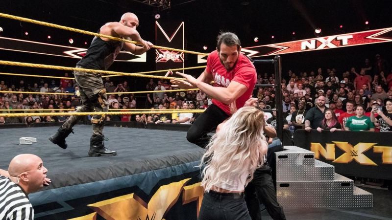 Gargano accidentally laid out his own wife this week!