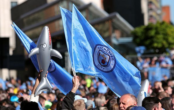 Manchester City Premier League Trophy Parade