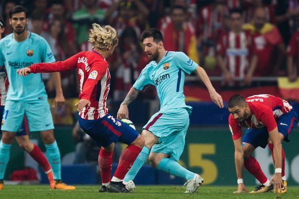 La Liga 2017-18 - Atletico de Madrid vs FC Barcelona