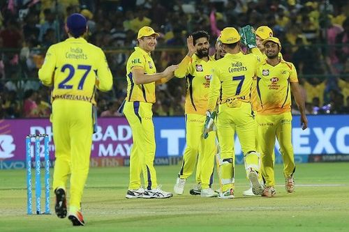 Rajasthan Royals v Chennai Super Kings - IPL T20