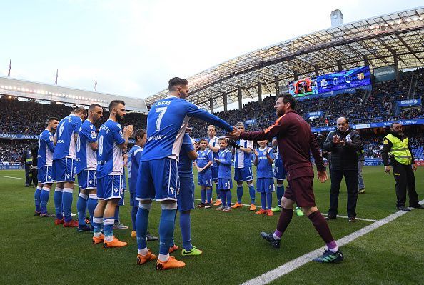 Deportivo La Coruna v Barcelona - La Liga