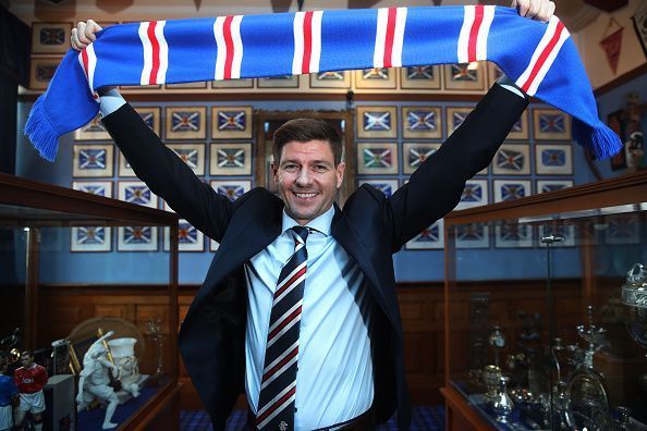Steven Gerrard is Unveiled as the New Manager at Rangers