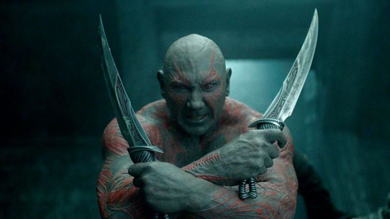 Dave Bautista as Drax the Destoyer