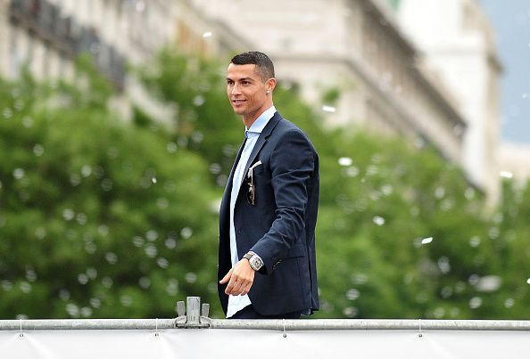 Real Madrid Celebrate After Victory In The Champions League Final