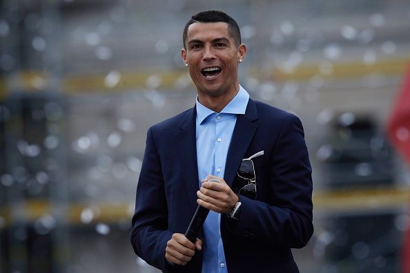 Real Madrid Celebrate After Victory In The Champions League Final Against Liverpool