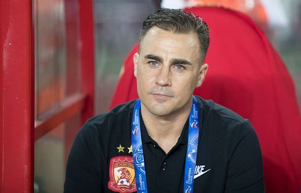 Cannavaro is currently in charge of Guangzhou Evergrande