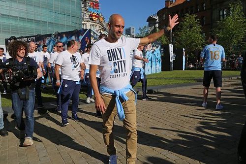 Manchester City Trophy Parade