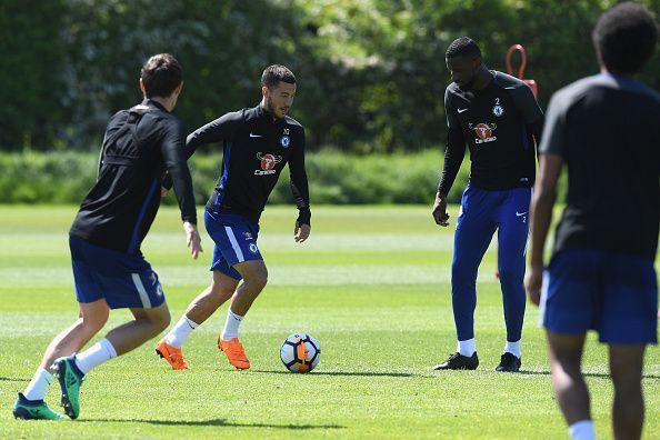 Chelsea Training and Press Conference