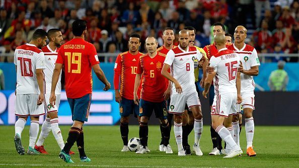 Spain v Morocco: Group B - 2018 FIFA World Cup Russia