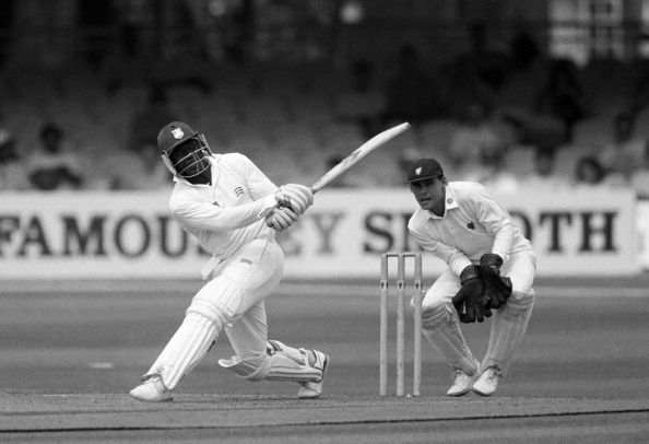 Desmond Haynes Batting For Middlesex