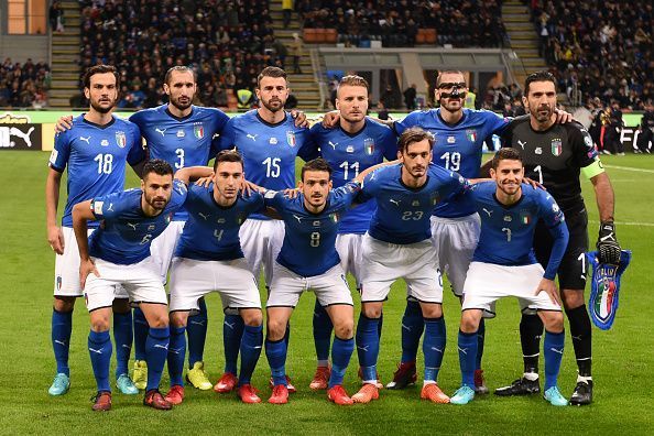 Italy v Sweden - FIFA 2018 World Cup Qualifier Play-Off: Second Leg